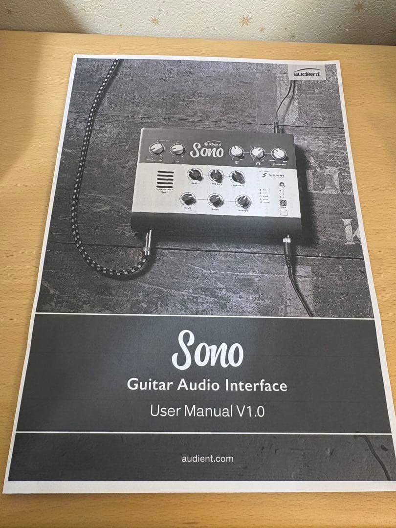 ギター audient Sono