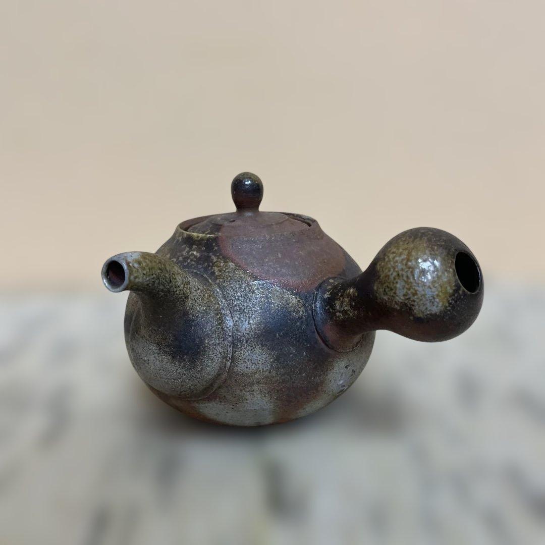 備前焼　急須　永末隆平　未使用品　送料込み