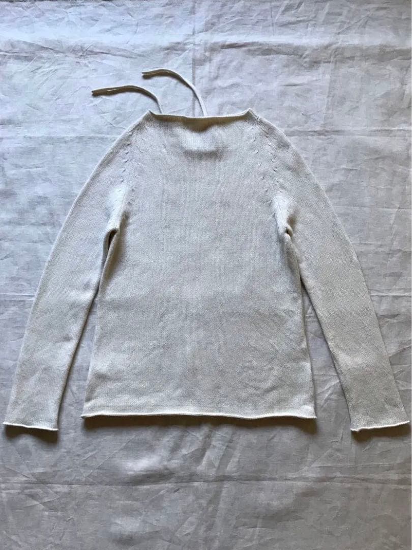 YURIPARK ユリパーク ウール シルク カシミヤ ボトルネックニット