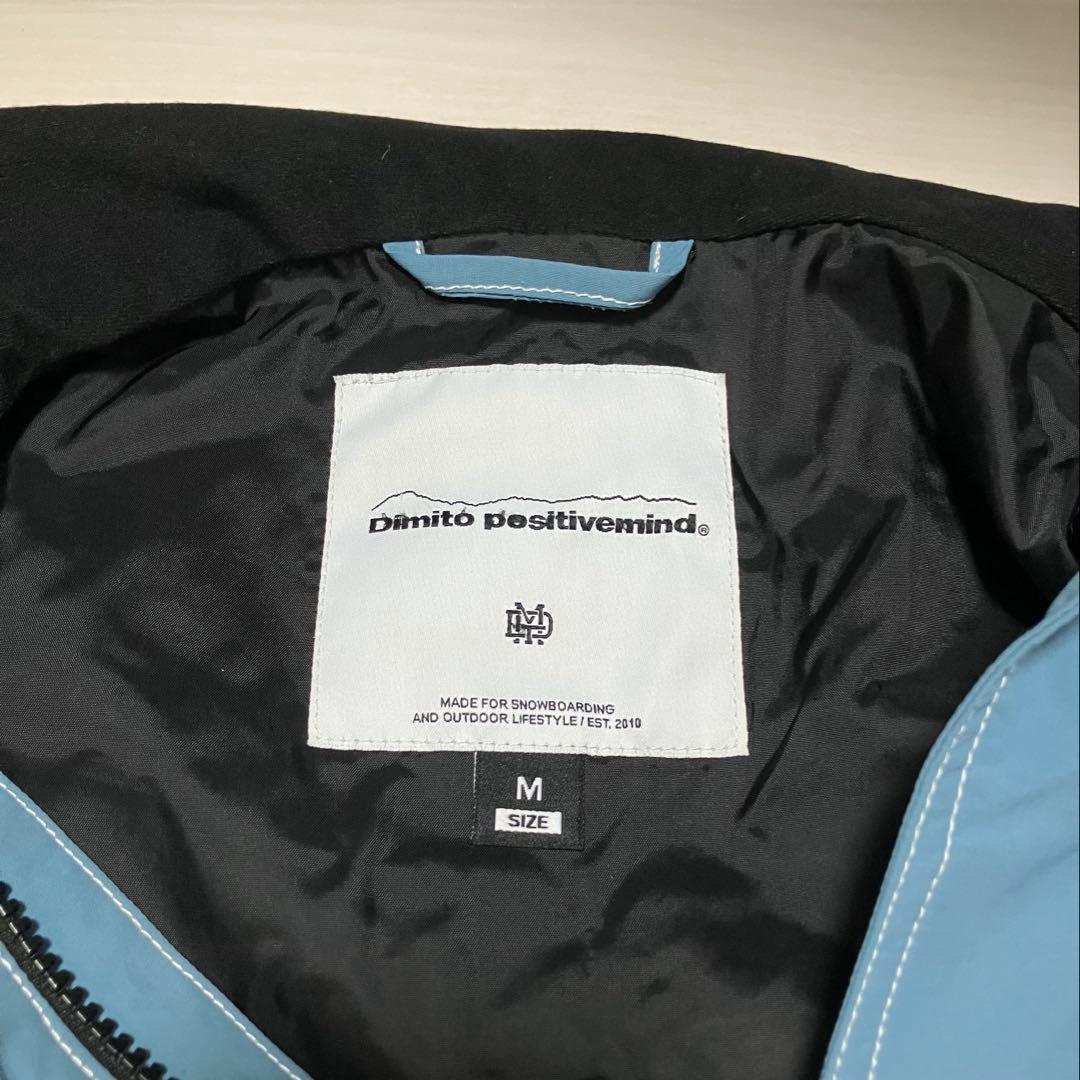 DIMITO ディミト スノーボード プルオーバー ジャケット ブルー M