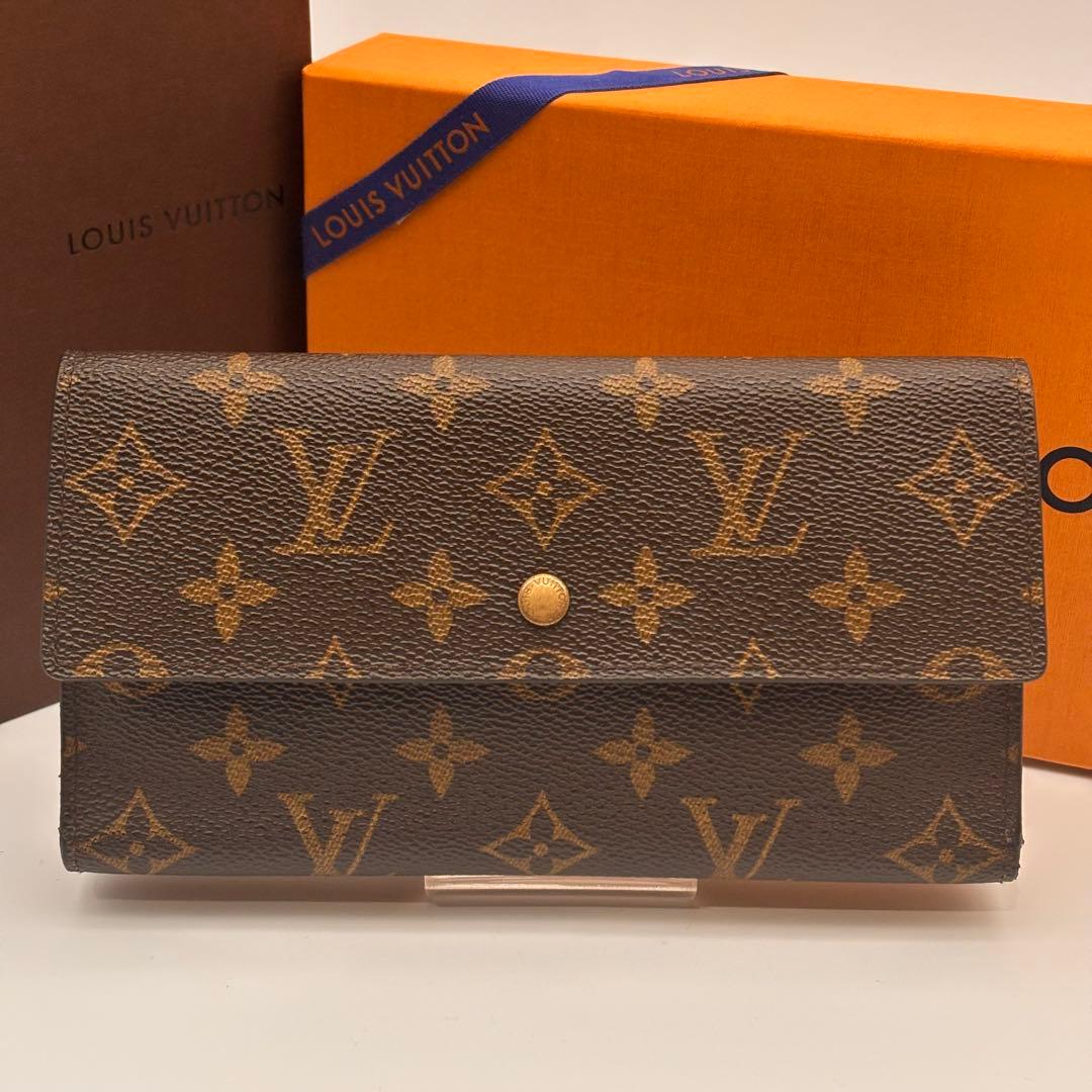 鑑定済み✨ルイヴィトン✨ポルトフォイユ インターナショナル 長財布 モノグラム