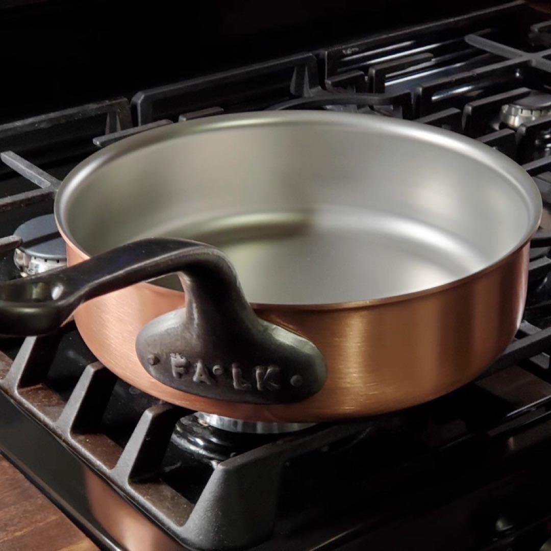 Falk ソテーパン（深型フライパン）銅製片手鍋