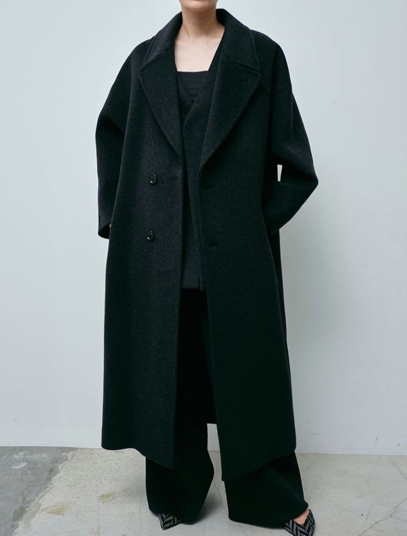 スタニングルアー ウールカシミヤロングコート