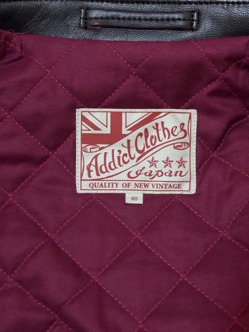 [美品]ADDICT CLOTHES（アディクトクローズ）AD-01 シープ40