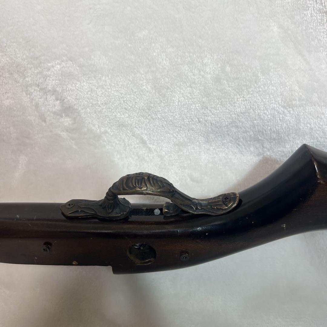 古式銃 レプリカ アンティーク ライフル 木製 金属 装飾銃 リアルウッド