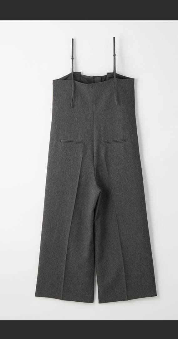 新品未使用タグあり＜EMMEL REFINES＞EM タックキャミ サロペット