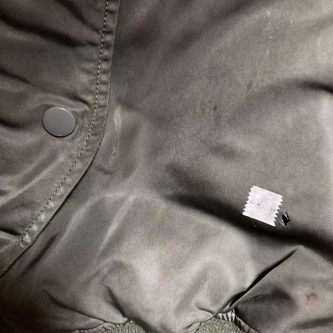 【アルファインダストリーズ】（L）MA1フライトジャケット ミリタリー アメカジ