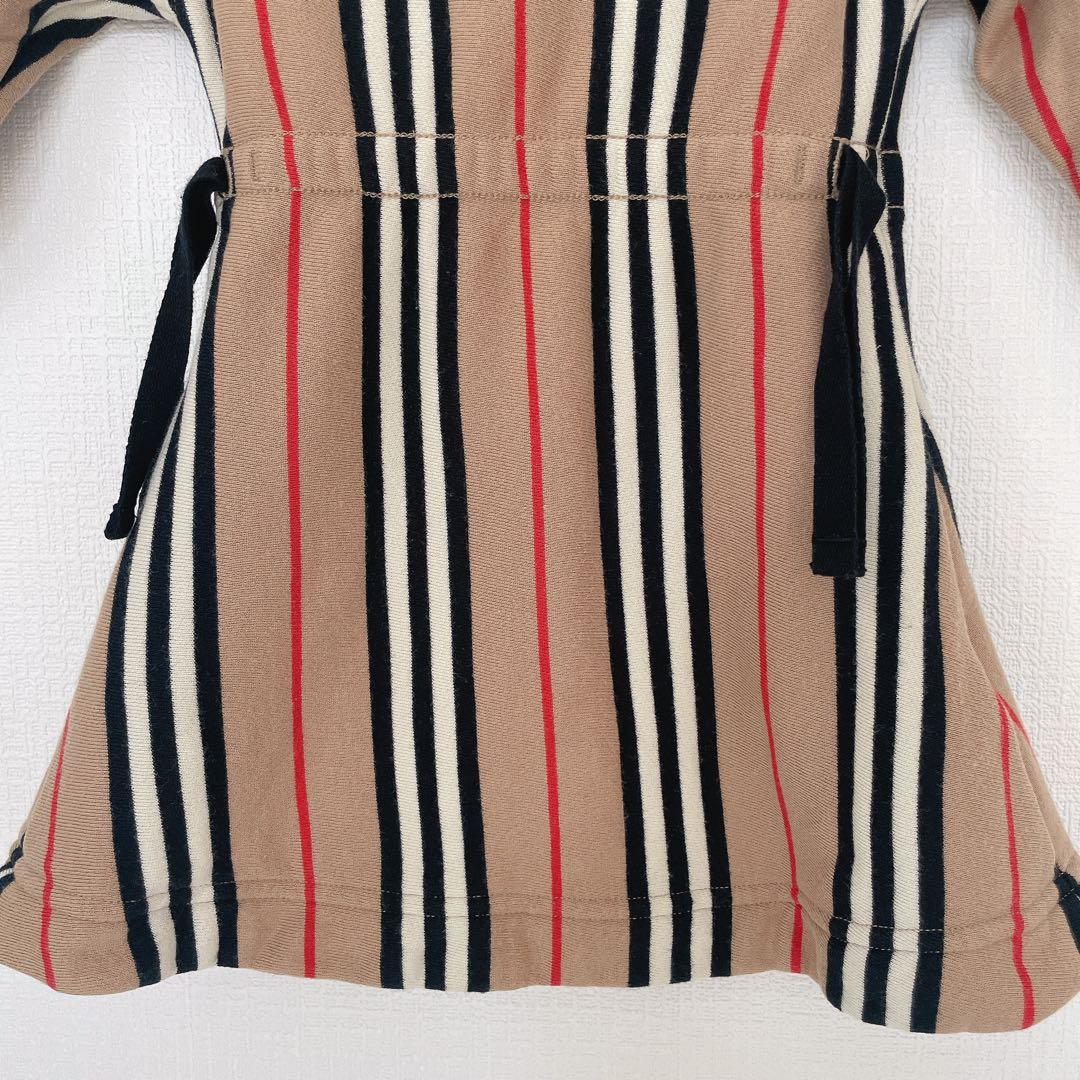 メ*べ様 Burberry ストライプ　ワンピース　ベビー　キッズ　バーバリー