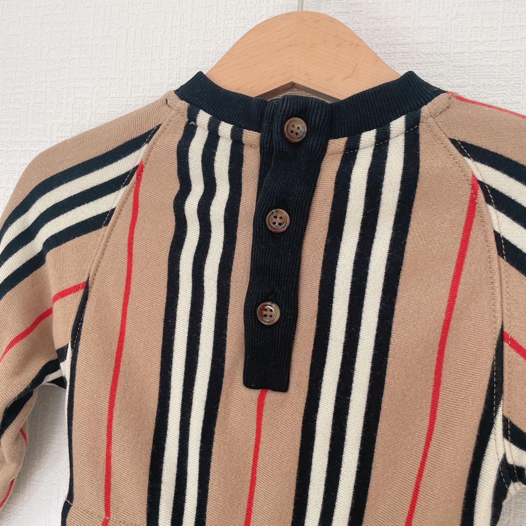 メ*べ様 Burberry ストライプ　ワンピース　ベビー　キッズ　バーバリー