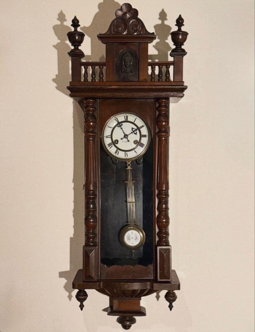 精工舎　柱時計　スリゲル　古時計　ユンハンス　琺瑯　座敷時計　ボンボン時計