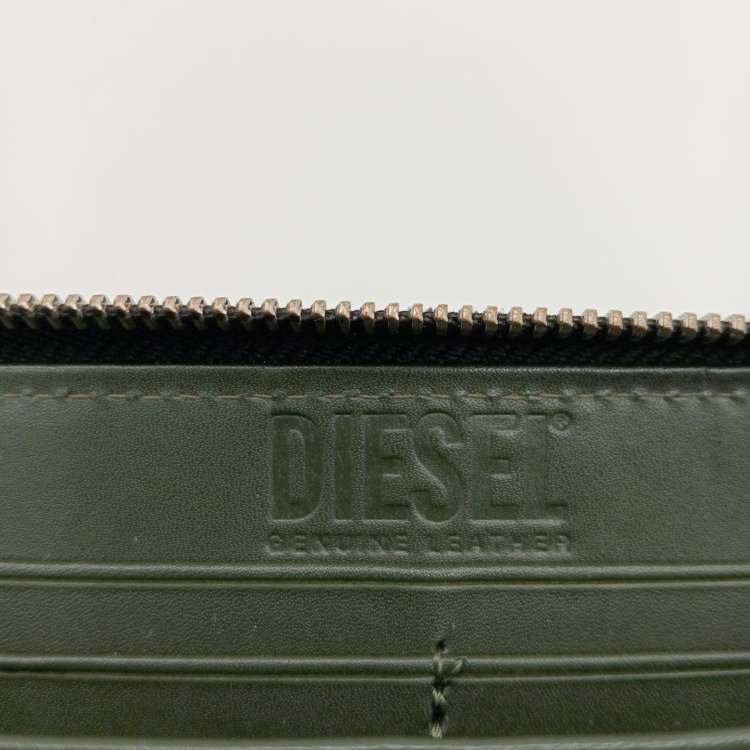 2-2619 DIESEL レザー 長財布