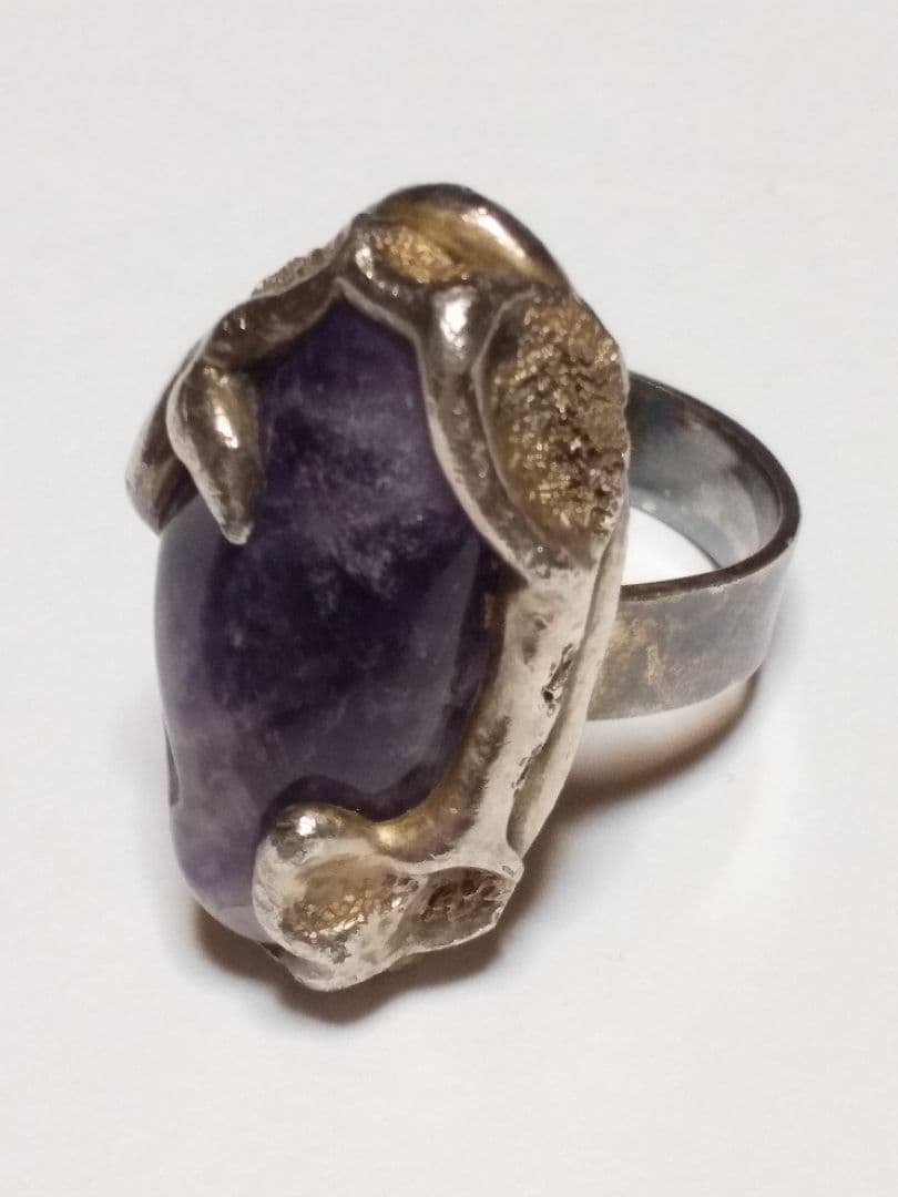 指輪　リング　作家物　海外アーティスト　刻印あり　ユニセックス　フリーサイズ