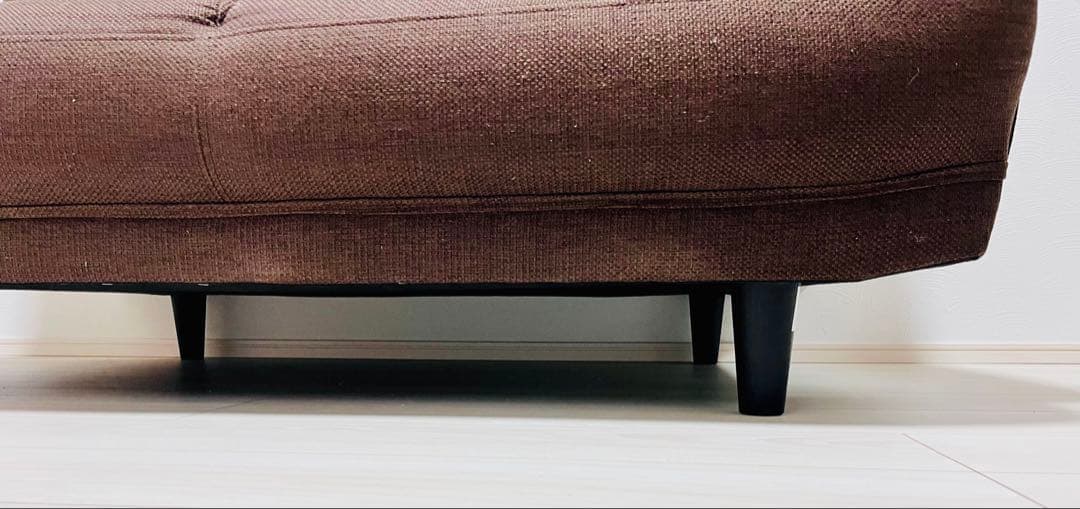 【格安セール中❗️美品】ニトリ：ハイバッククッション ファブリック2人掛けソファ