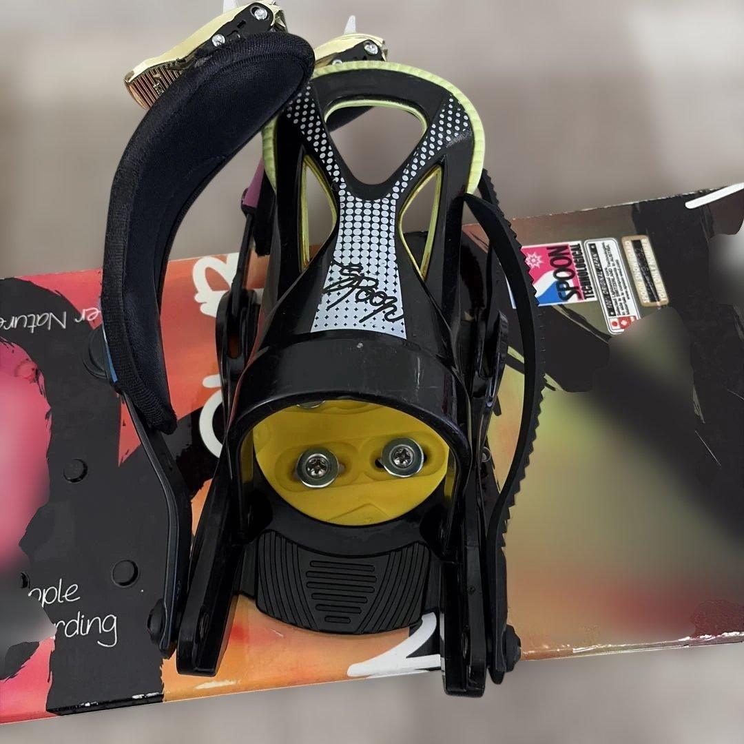 SPOON スノーボード ビンディングセット　110センチ