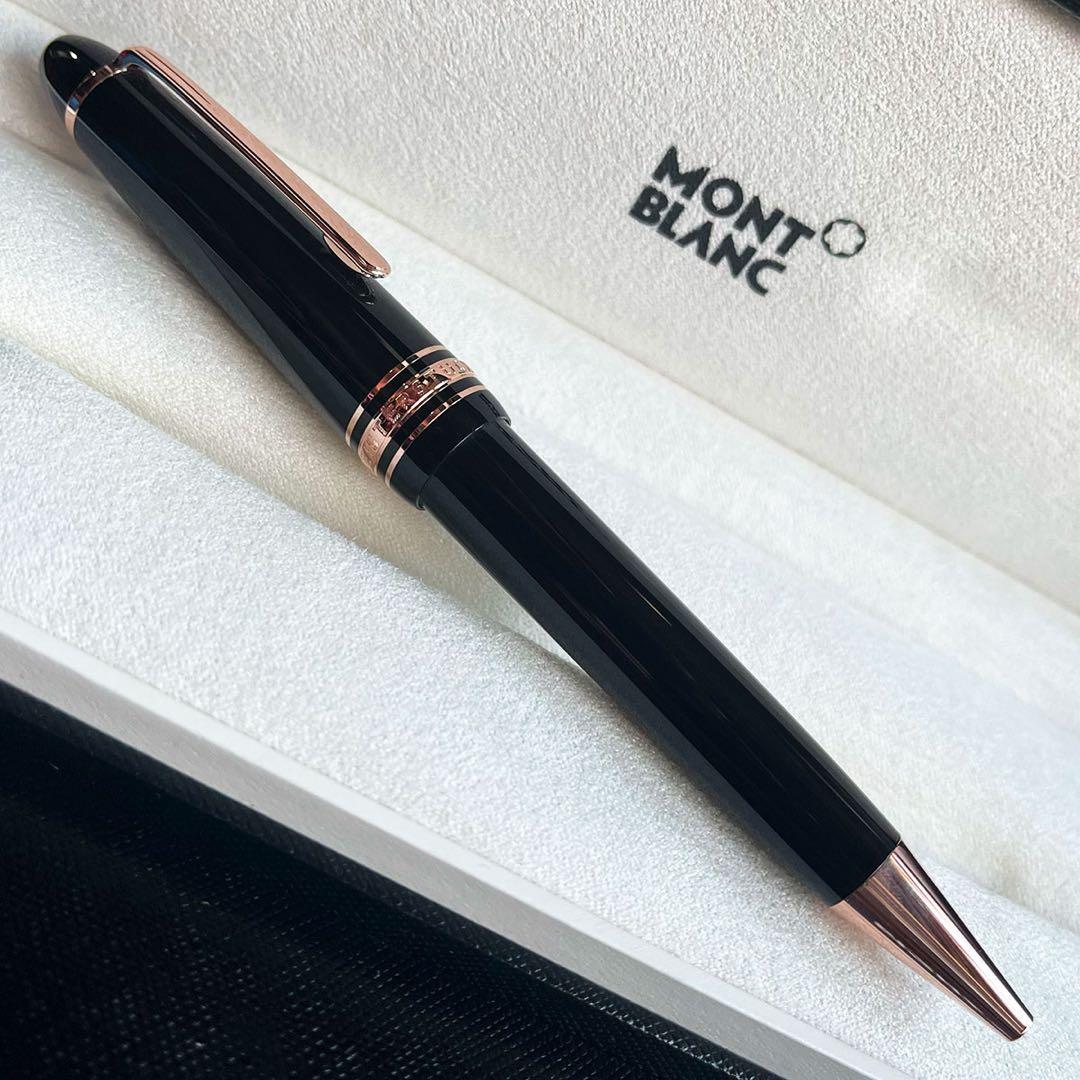 正規販売証明付 超美品 レッドゴールド モンブラン 161 ルグラン ボールペン