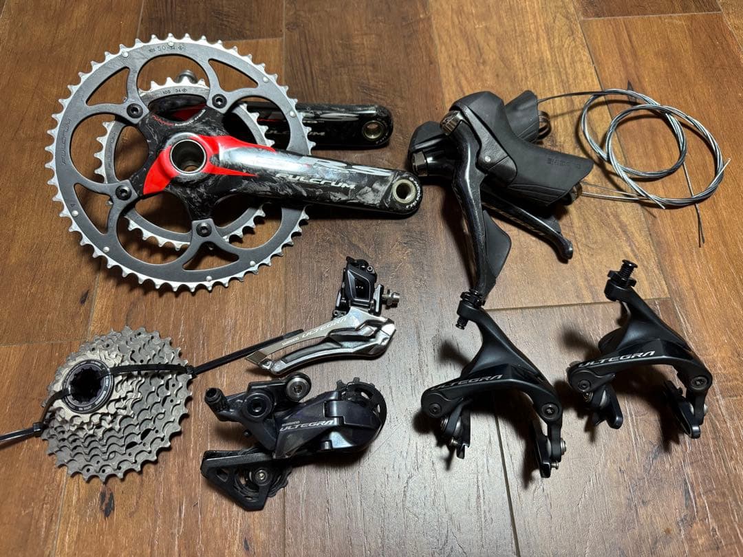 シマノ アルテグラ R8000 グループセット Duraacスプロケ クランク無