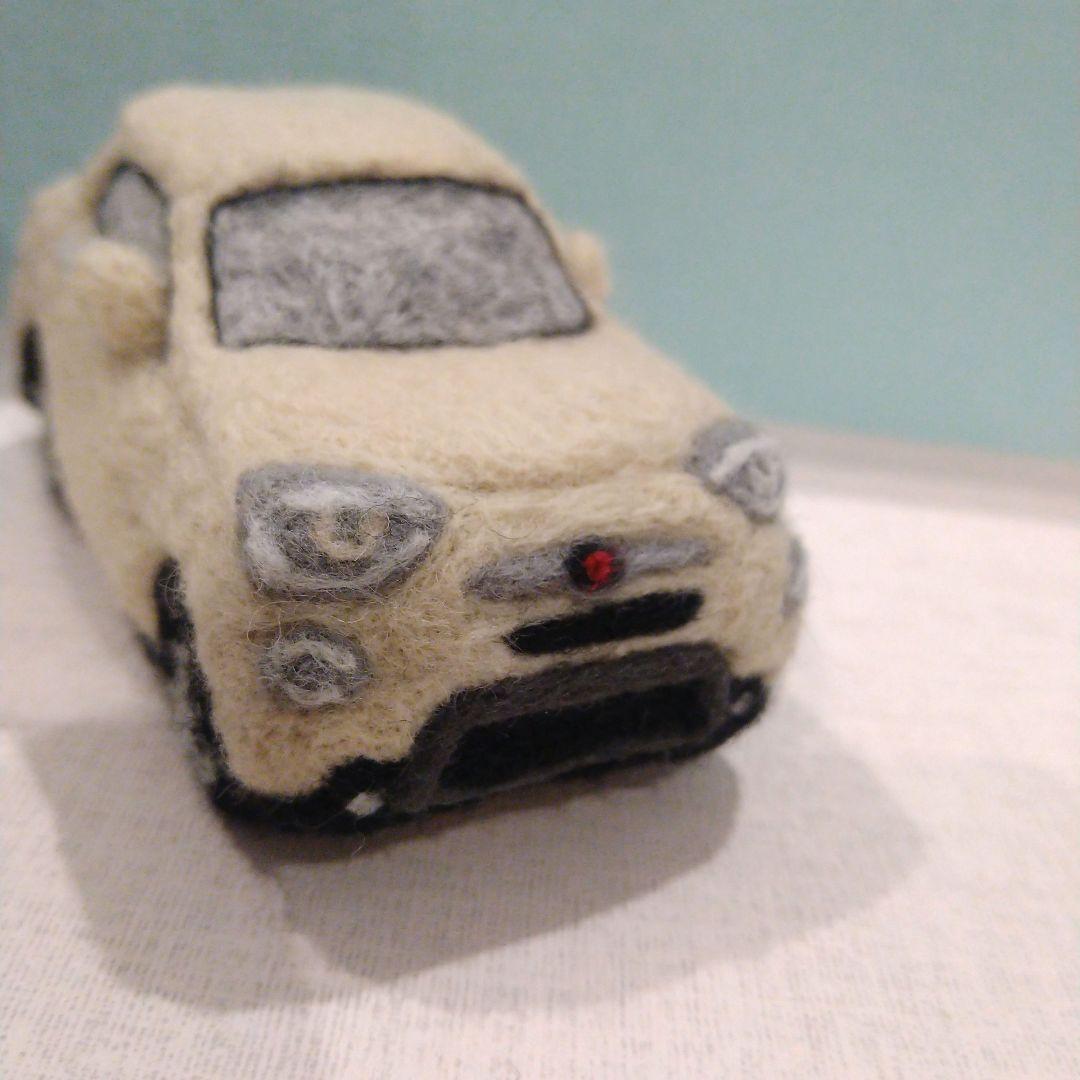 ※レインページ※羊毛フェルトで作る車※