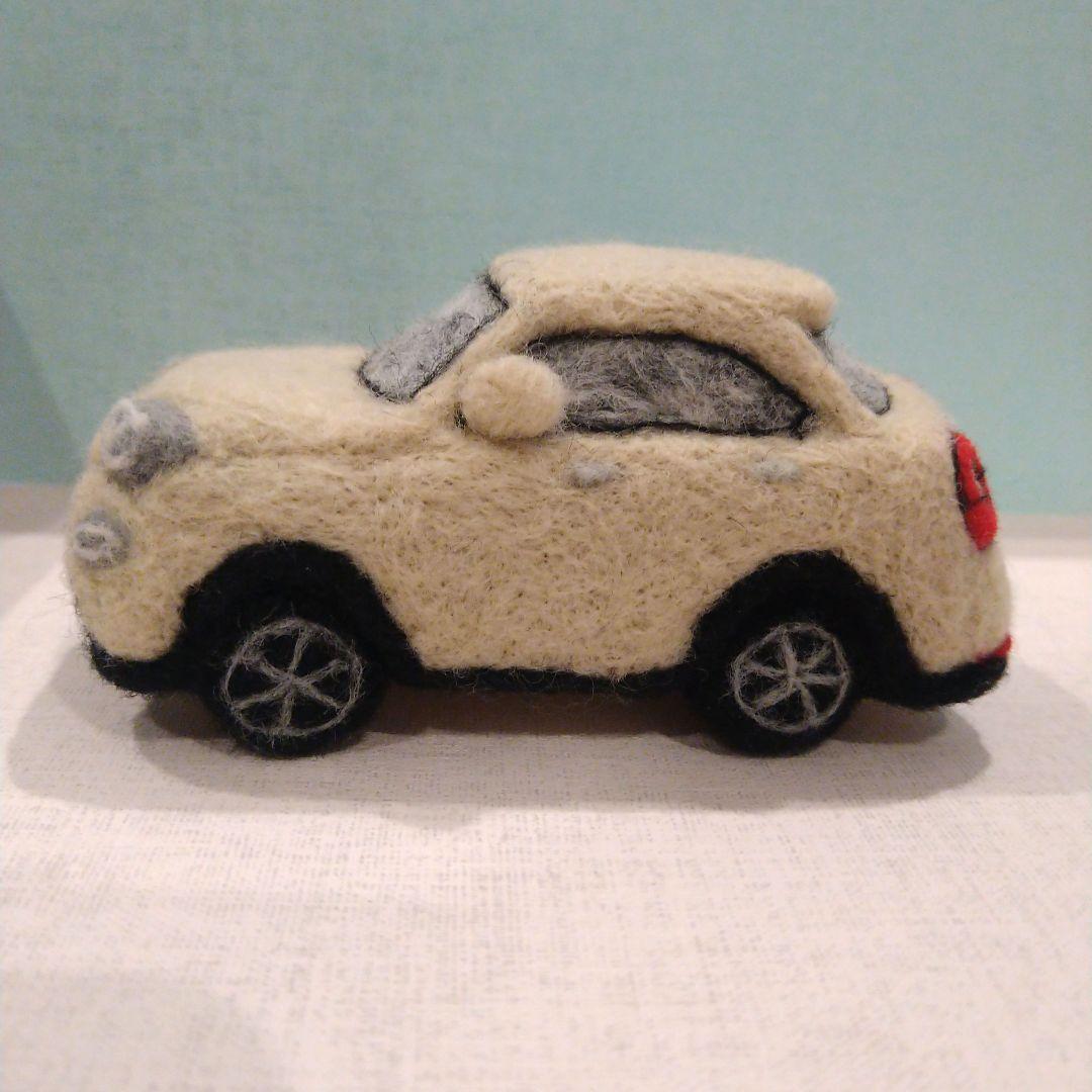 ※レインページ※羊毛フェルトで作る車※
