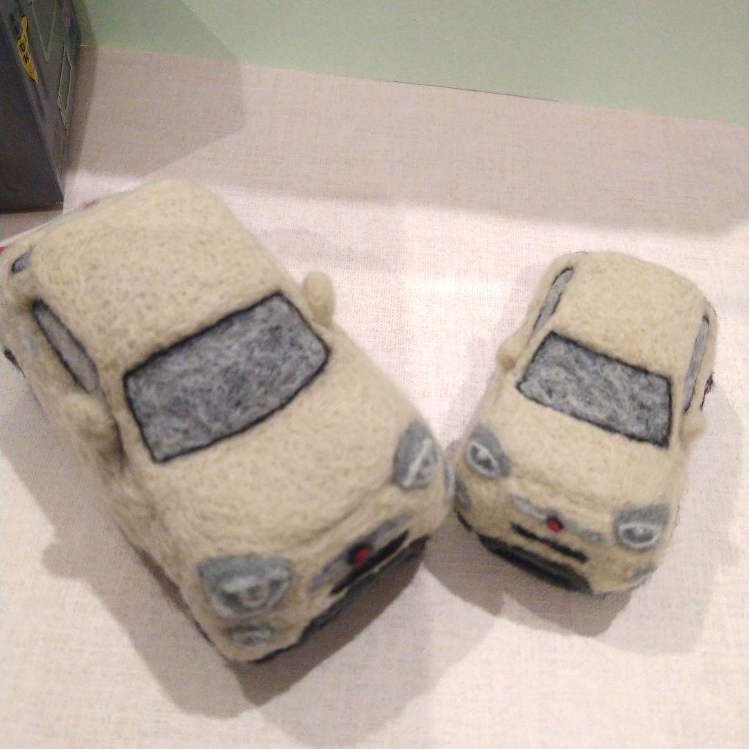 ※レインページ※羊毛フェルトで作る車※