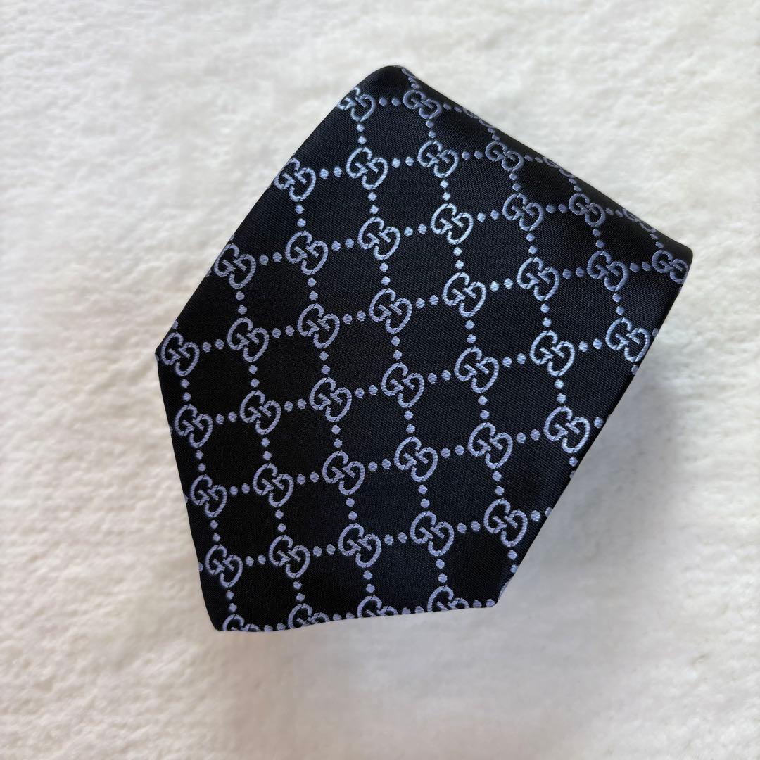 美品✨GUCCI グッチ　ネクタイ　GG柄　GGパターン　GGスプリーム