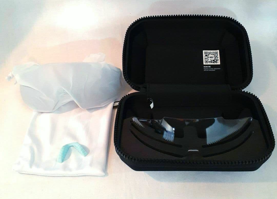 100% Racetrap 3.0 クリアミント ワンハンドレッド サングラス