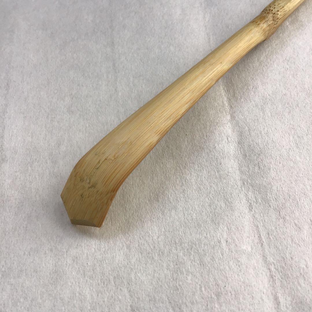 茶杓　葆光斎削　三十内　茶杓　銘　白雨ト云　妙玄斎書付　共筒　共箱　S60CS