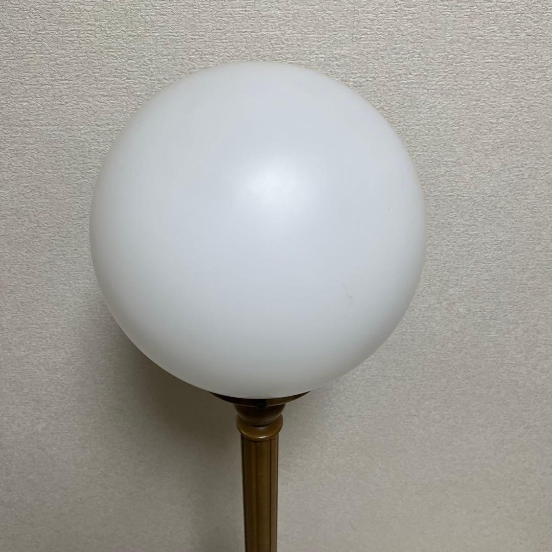 ヴィンテージ 照明 フロアスタンド 日本製 スタンドライト ガラス 木製