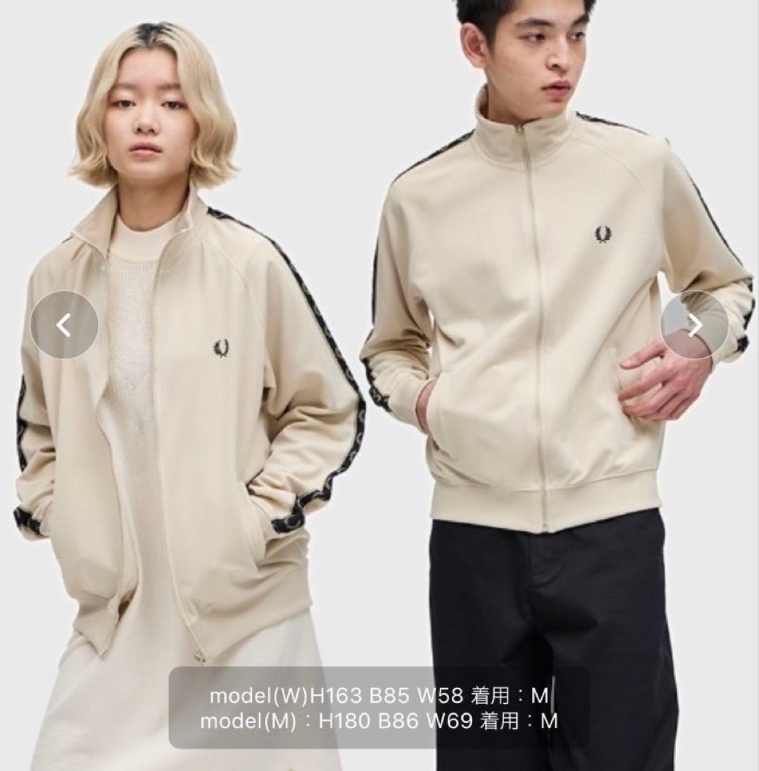 FRED PERRY トラックジャケット オフホワイト