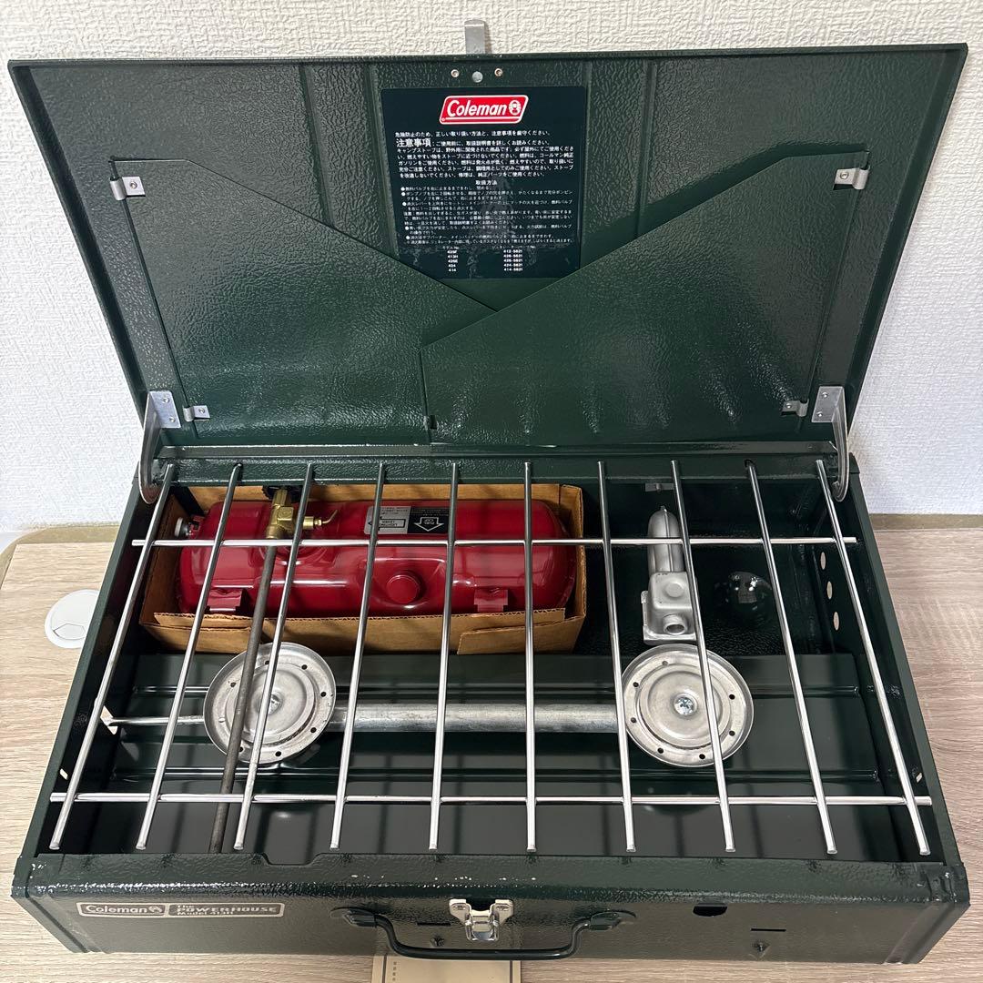 新品　Coleman413 ツーバーナーコンロ