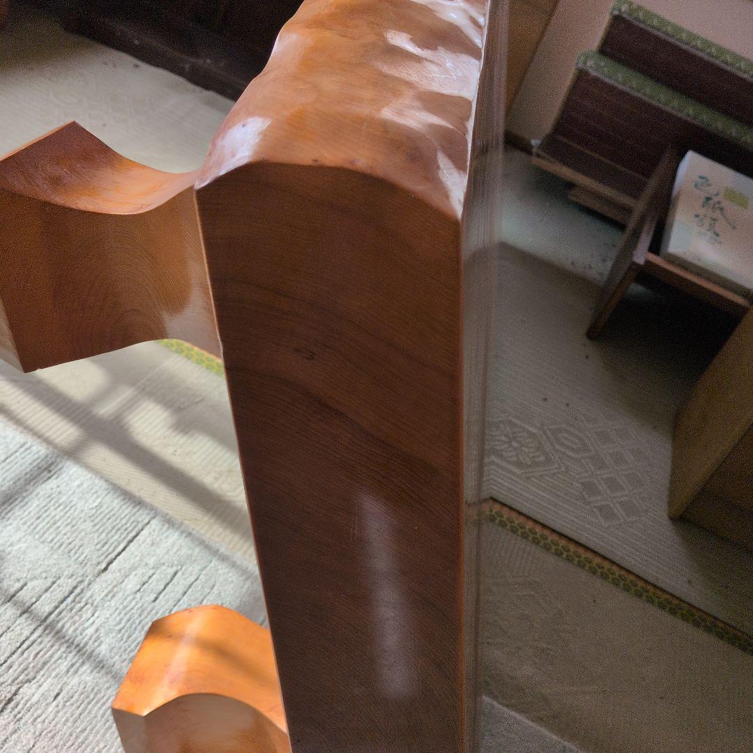 ケヤキ　一枚板　無垢　テーブル　板　　　天板