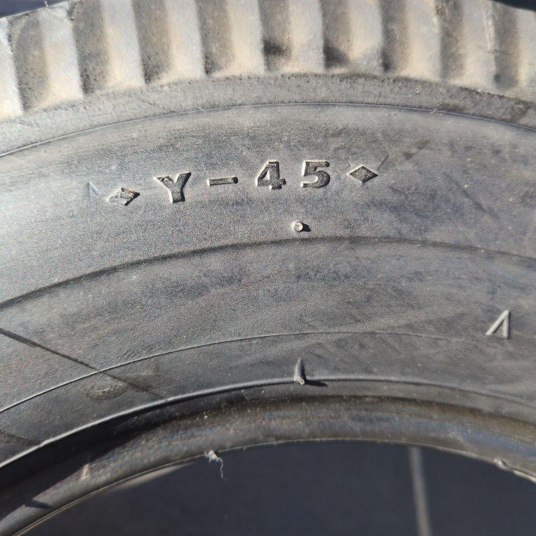 二本 サニトラ5.00-12 8PR Y45 ヨコハマタイヤ タテ（リブ）溝