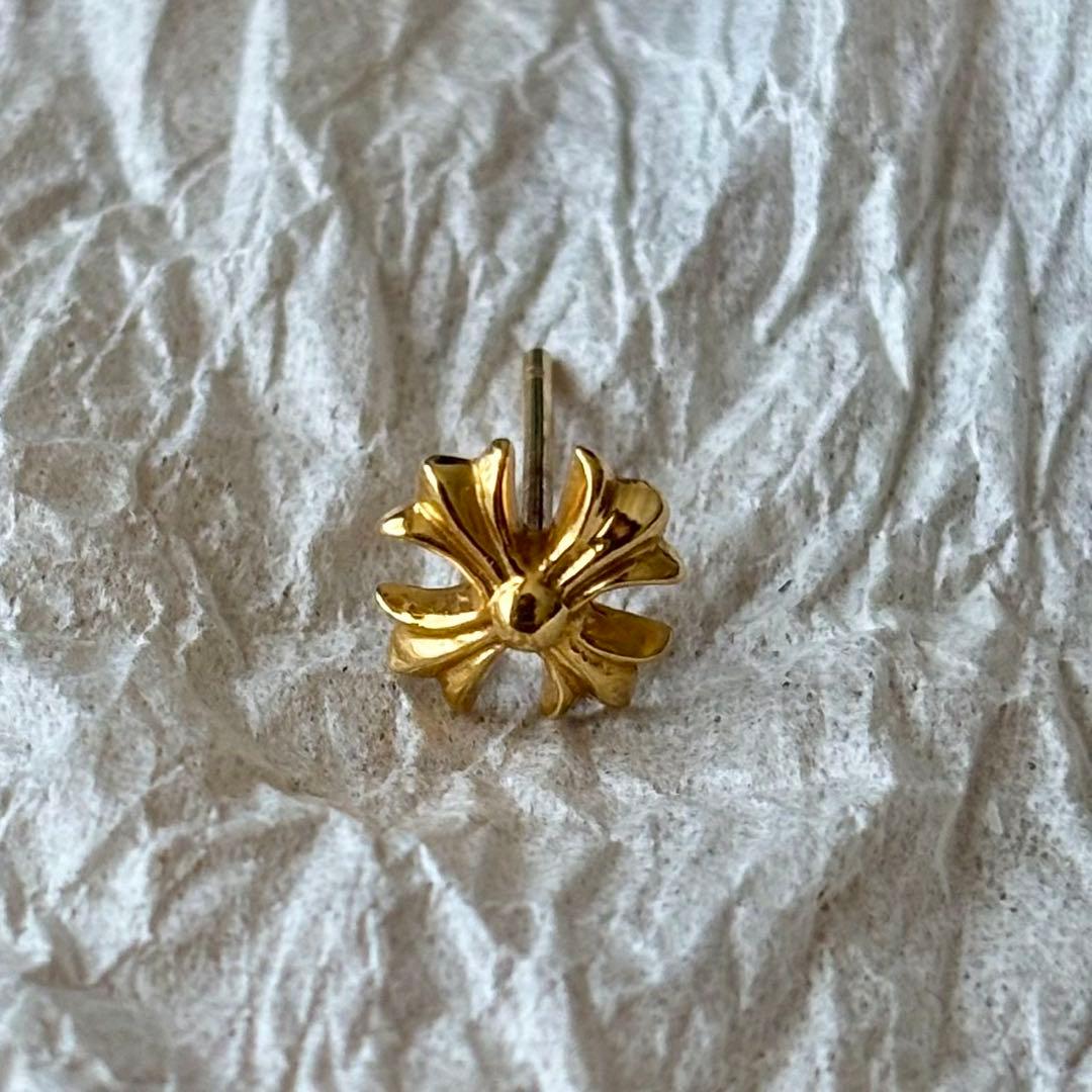 クロムハーツ CHプラススタッドピアス 22K