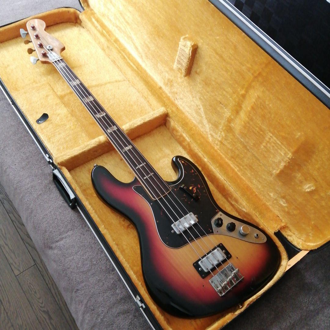 Greco Jazzbass フレットレス加工済み　1978年製