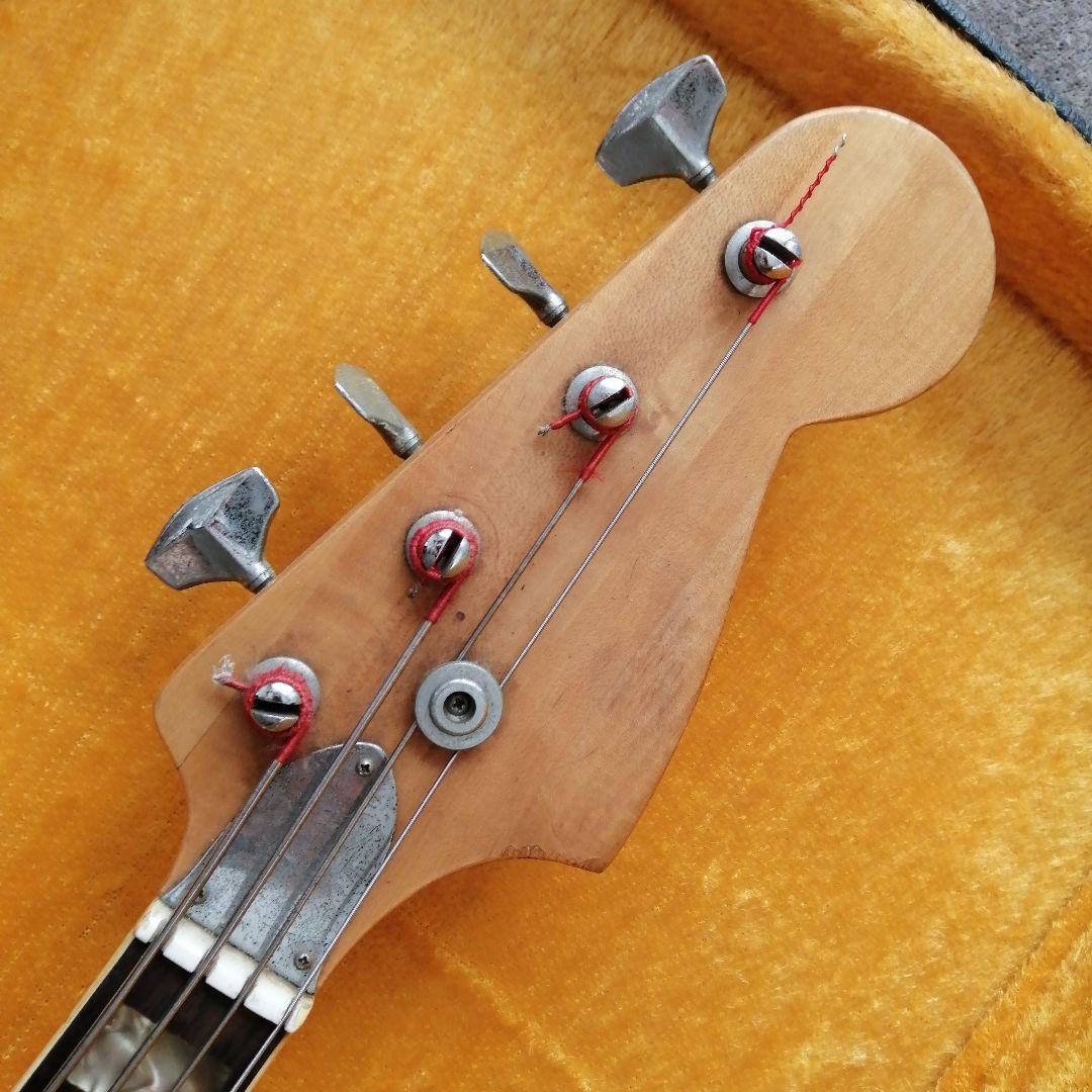 Greco Jazzbass フレットレス加工済み　1978年製