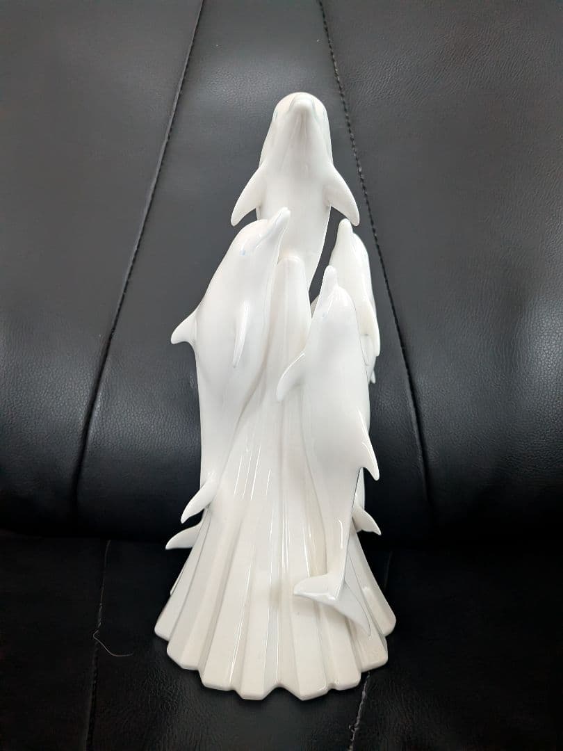 イルカの陶器彫刻 ノリタケ Noritake