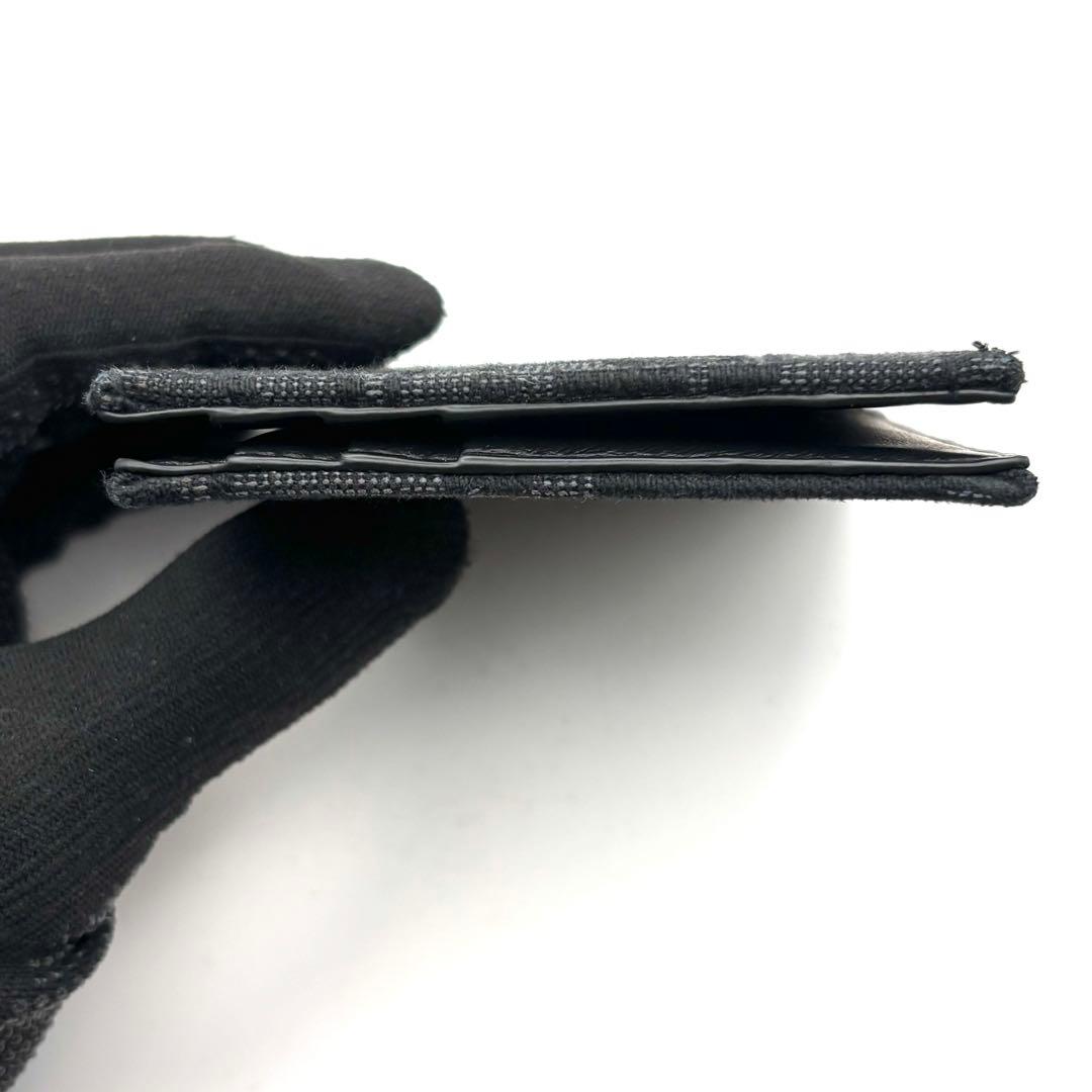 ディオール オブリーク マネークリップ 二つ折り財布 トロッター ロゴ 金具