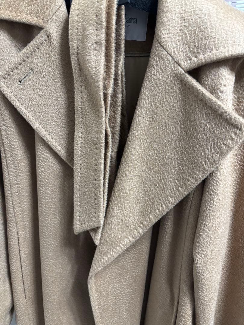 近年物　マックスマーラ　マニュエラ（マヌエラ）　ロングコート　38