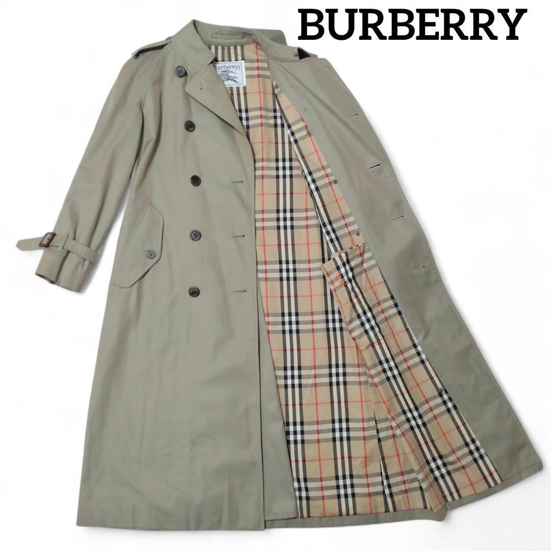 極美品✨BURBERRYS バーバリー ロングトレンチコート ノバチェック