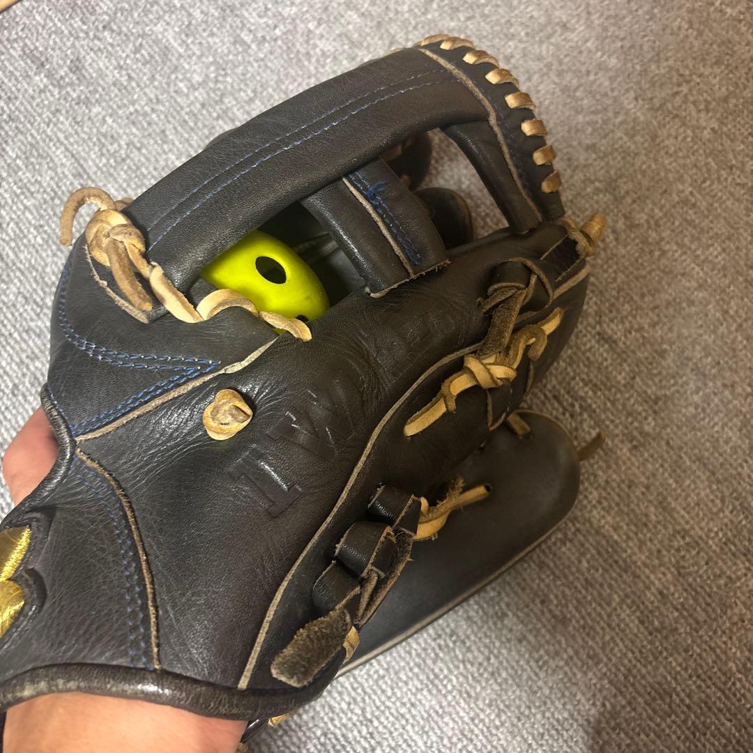 Under Armour 野球グローブ 黒 レザー
