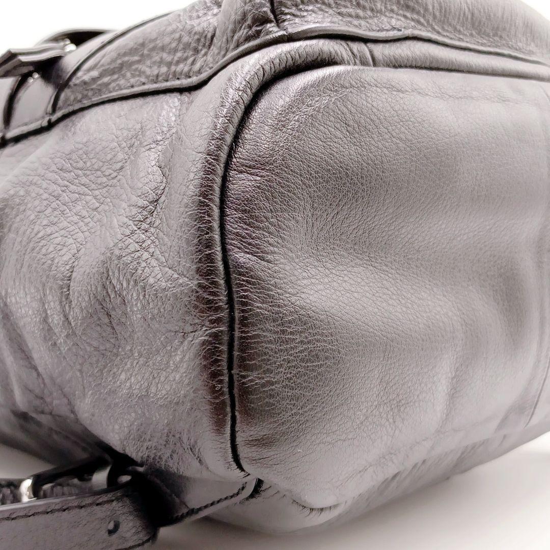 【美品】DIESEL LE-ZIPPER オールレザー リュック バックパック黒