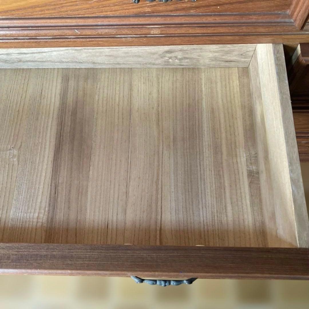 高級婚礼家具 木目調タンス 引き出し付き　　 婚礼家具の中の和ダンス