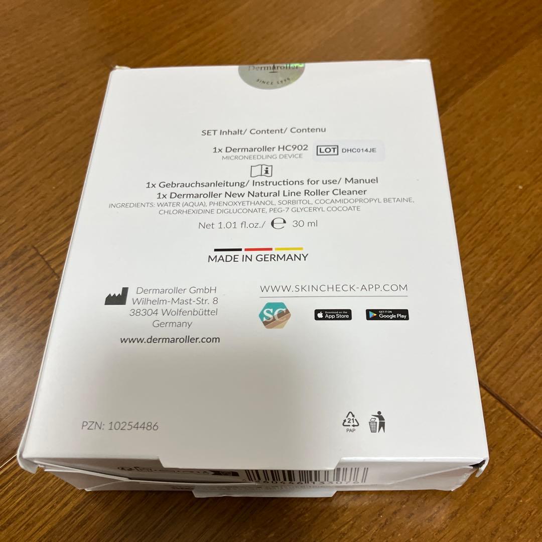 【正規品・未開封】ダーマローラーHC 902 & Cleaner セット