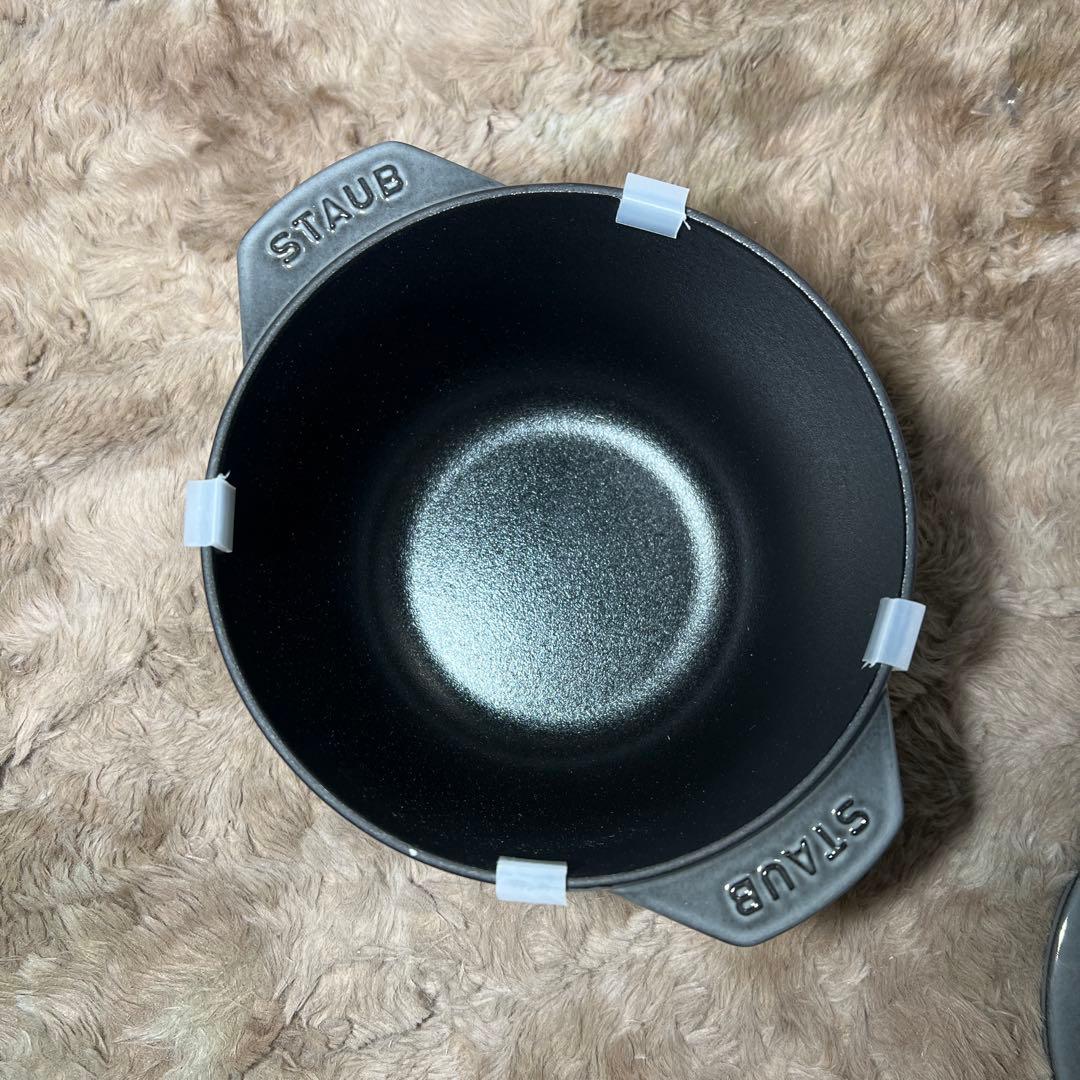 STAUB ラ・ココット de GOHAN M グレー 16cm 1.74L