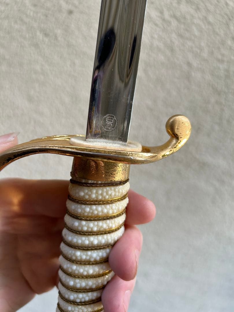 珍品　自衛隊　指揮刀　サーベル　日本軍　軍刀　模造刀　日本刀　全長約90cm