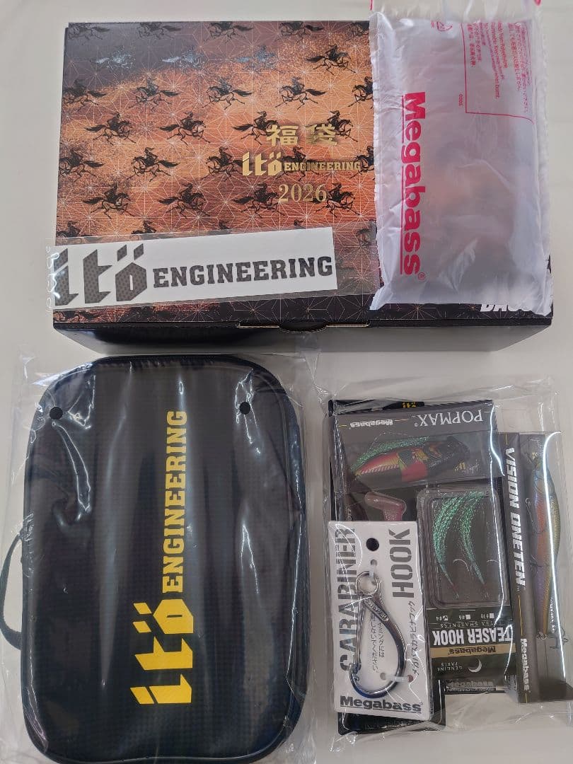 メガバス 2026年福袋　アイティオー・エンジニアリング　バス　ITO