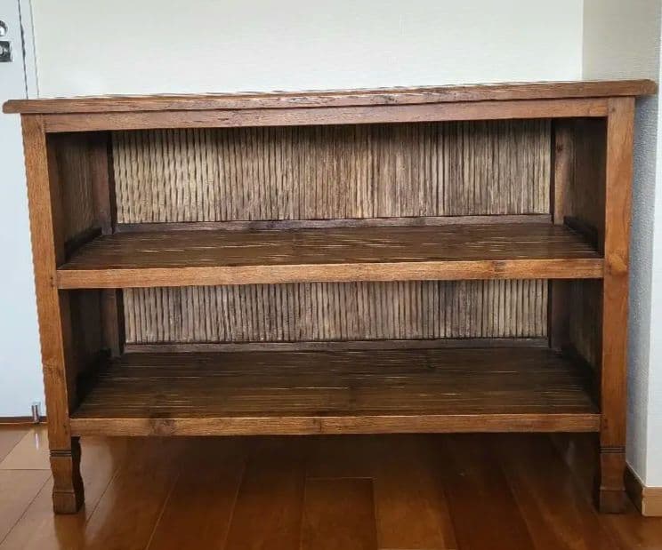 木製アジアンスタイルシェルフ IDEE