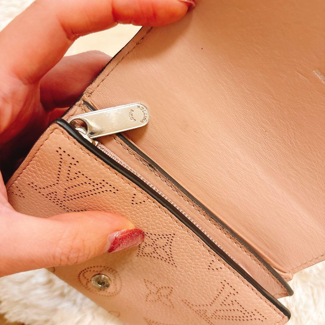 LOUIS VUITTON 二つ折り財布 ピンク