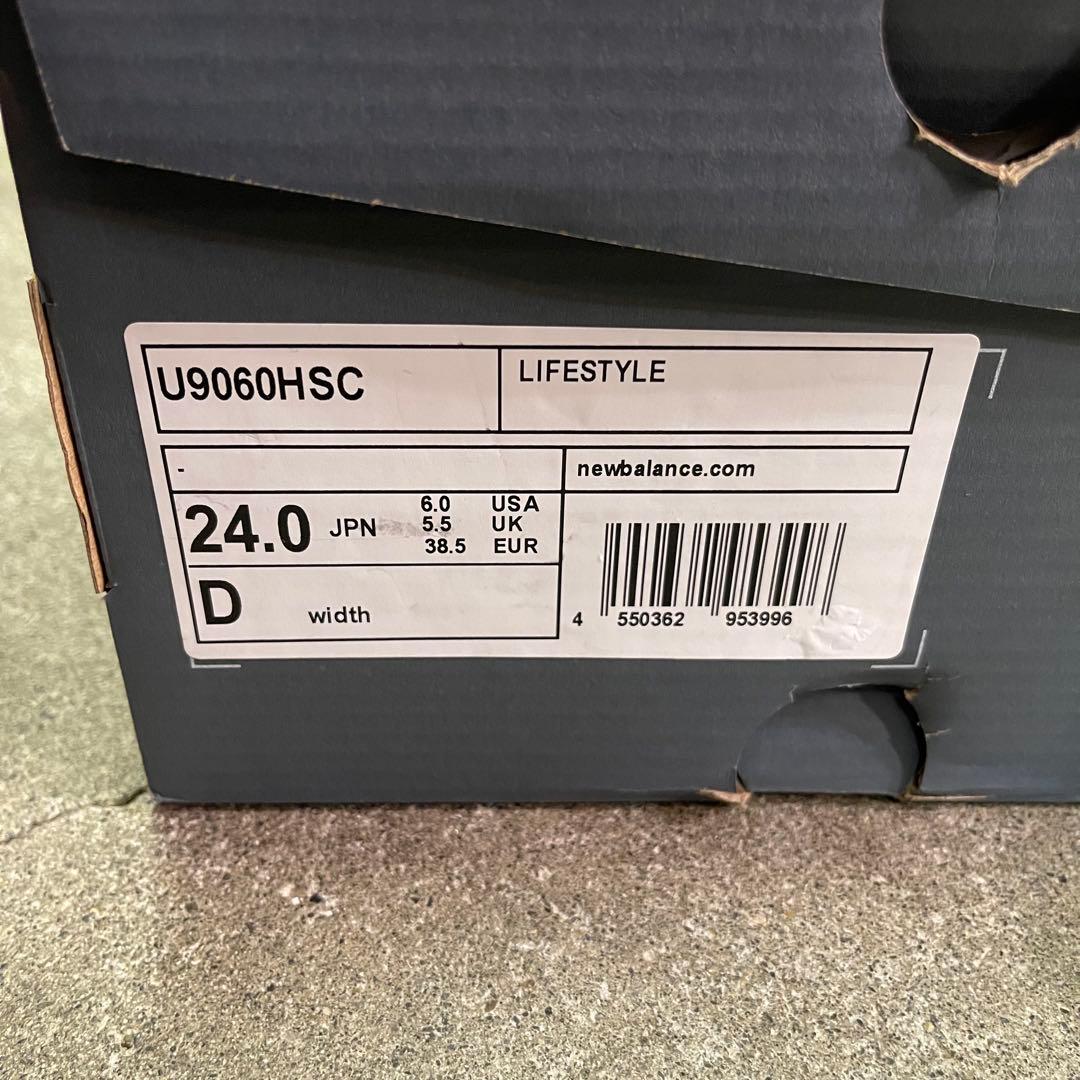 New Balance 9060 \"White\" 24㎝