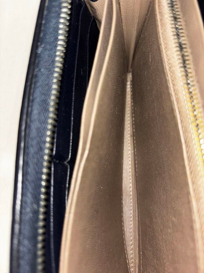 BOTTEGA VENETA 長財布 ダークネイビー