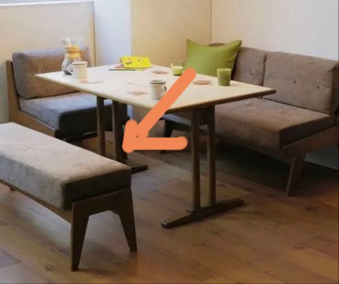 JOURNAL STANDARD FURNITURE ALVESTA ベンチ